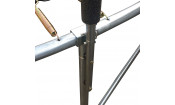 Батут DFC JUMP 10ft складной, c сеткой, цвет apple green