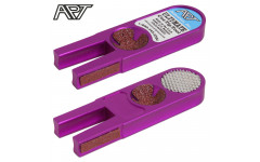 Инструмент для обработки наклейки Ulti-Mate Cue Tip Tool фиолетовый Инструмент для обработки наклейки Ulti-Mate Cue Tip Tool фиолетовый