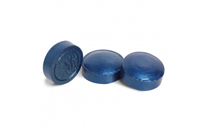 Наклейка для кия прессованная ESB Pro синяя ø13мм Soft 1шт. Наклейка для кия прессованная ESB Pro синяя ø13мм Soft 1шт.