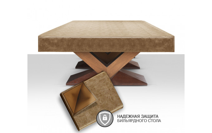 !Чехол для б/стола Victory 10ф (Prado 5 Серый) !Чехол для б/стола Victory 10ф (Prado 5 Серый)